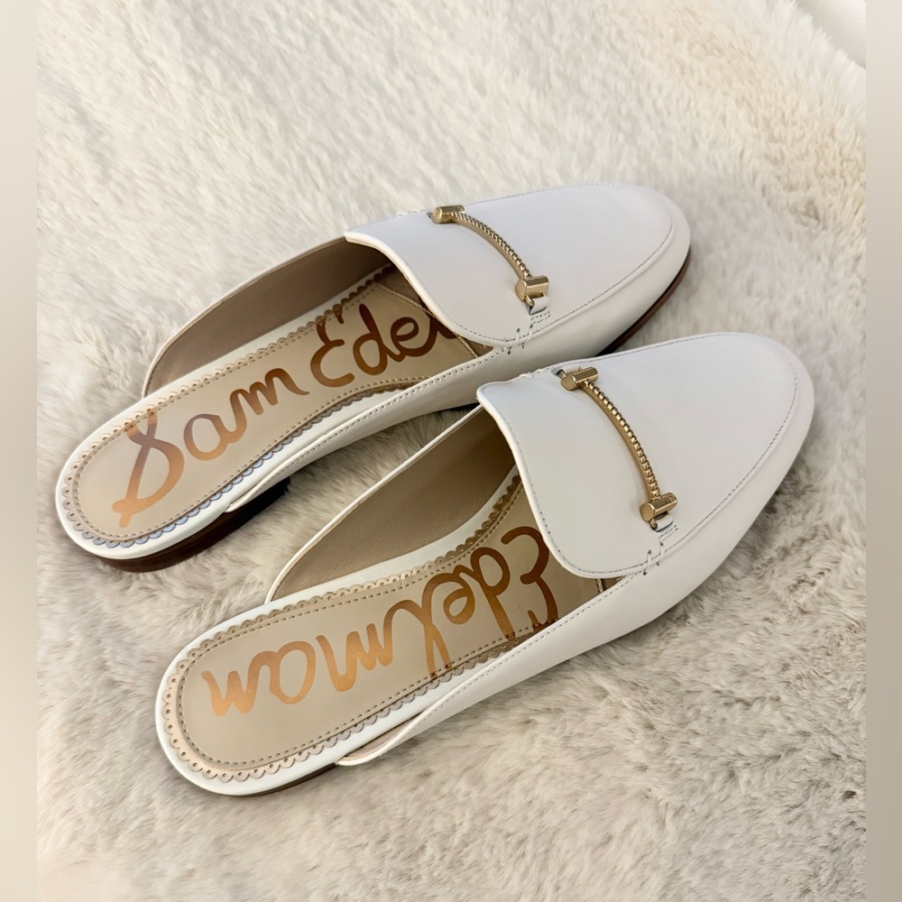 Sam Edelman Women’s White Laurna Mule - size 10 - Picture 5 of 5